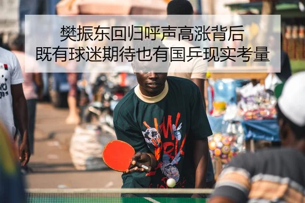 樊振东回归呼声高涨背后 既有球迷期待也有国乒现实考量